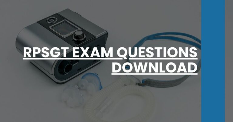 RPSGT Exam Questions Download Feature Image